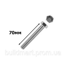 Болт з 6-гран головкою 12х70