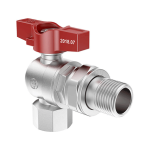 Кран кульовий кутовий з американкою 1/2 GROSS 2185 27189