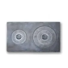 Плита чавунна 2-хканф. 71х41см Тернопіль 27792