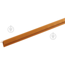 Кут зовнішній під вагонку коричневий темний 8мм (за 1м)