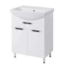 Раковина+тумба Альвеус/ Церсаніт 60см (Церсанія) врізна ручка Т 146012