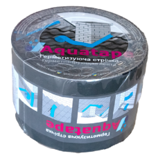 Стрічка герм. самоклеюча Aqua Tape Коричн. 10мх100мм для дахів 12065