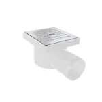 Трап сантехнічний нерж 10х10 д50 боковий 5056N 23030