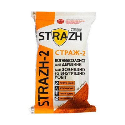 Вогнебіозахист для дерева сухий СТРАЖ-2 33348 3кг(р)