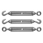 Стяжка метал гак кольцо М12 Талреп