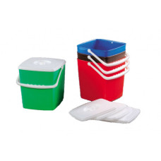 Відро 12л квадрат з кришкою Горизонт Україна