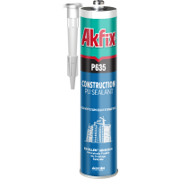 Герметик поліуретан. (будівельн) чорний Р635 Akfix 310ml 3300010