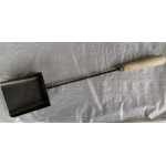 Совок метал чорний з дерев. ручкою №8 Україна