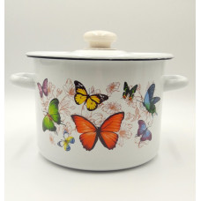 Каструля емаль 5,5л Н-к з мал Україна