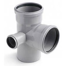 Хрест каналізаційний д110хд50 90* двохплоскосна Україна