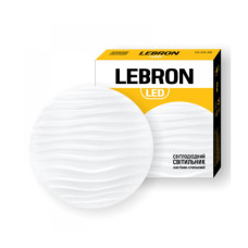 Світильник LED Леброн 24W 4100K д340мм Wave 15-23-44 85060