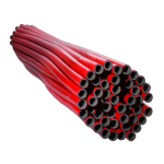 Утеплювач на труби EXTRA червоний/синій д22/6мм. 27258