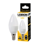 Лед-лампа Леброн 6W Е14 4100К 11-13-17/ свіча 11-13-20