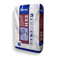 Клей для блоків НоваПласт Н-53 (газоблок) 25кг 19572