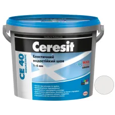 Затирка Ceresit 1кг вологостійка Білий 01 19555