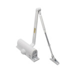 Доводчик дверний Шерлок 40-65кг білий 47065