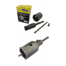 Коронка 50мм SDS-plus з центрувальним свердлом 07*110мм Werk 33968