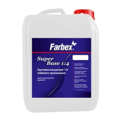 Грунт акрил. Фарбекс SuperBase 5л концентрат1до4 33625