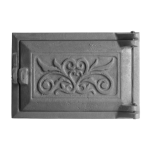 Дверка 17х25см чавунна Бучач піддувні 44003