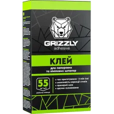 Клей Грізлі вініл та папер. 0,25кг для шпалер 33982 ЗІП Україна