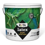 Фарба в/е інтер'єрна  біла Екстра Латекс Рута 14кг ЗІП Україна
