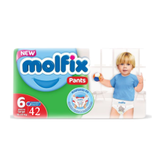 Підгузники трусики Molfix 6 42шт 30318