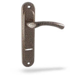 Ручка на планці Аріко Ч/С 55мм 47117