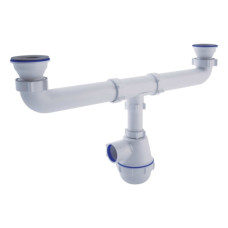 Сифон для мийки 2-х Ани-Пласт А3000