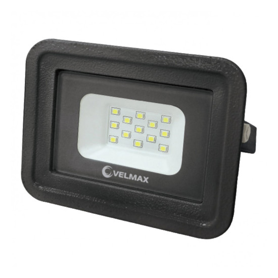 Прожектор світлодіодний Velmax 10W 10-24V 6500K DC24 26-13-10