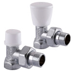 Кран для радіатора набір кут 1/2 Arco + 1/2 під ключ Arco KC012(KCM17) Іспанія