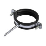 Хомут для труби д42х47 розборной на шпильці 1/4 Україна