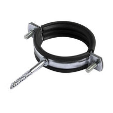 Хомут для труби д42х47 розборной на шпильці 1/4 Україна