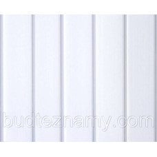 Вагонка 10см білий лак (за м2)