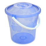 Відро харчове 6л прозоре з кришкою