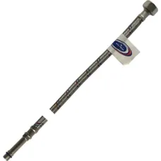 Шланг-вода  Solomon нерж 0.6м штуцер довга 26058