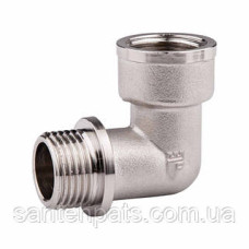 Кут 1вн-1з латунь нікель 29180