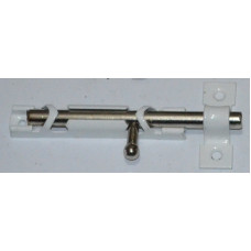 Шпінгалет білий великий 110мм 390522