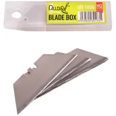 Леза до ножа трапеція 19х61х0.6мм 10шт Alloid 390277