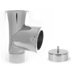 Трійник нерж д100 Вентустрій 29214