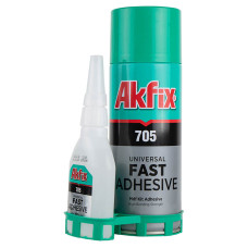 Клей з активатором для МДФ і дерева Akfix 100мл+25мл