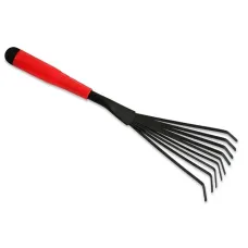 Граблі-віяло малі пласт ручка 410мм 71-052 17525