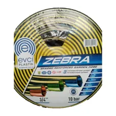 Шланг для поливу 3/4 Зебра 2шар HOSSE 179312