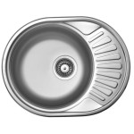 Мойка врізна 5745 Платінум поліров. 570*450*180 0,8мм