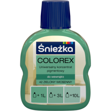 Колорекс №42 зелений весняний Снєжка Польща 100мл(р)