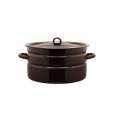 Бак 14л з кришкою емальований 15934