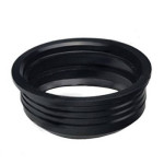 Манжет сантехнічний  чорний 110х124