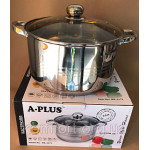 Каструля нерж А+2171 10л