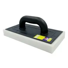 Терка пласт Сталь140х280мм з щільною губкою 37170 Україна