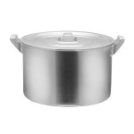 Каструля алюмінієва 10л циліндр з кришкою. 152214 Україна