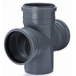 Хрест каналізаційний д110 90* Україна